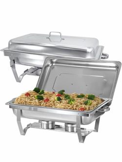 Stainless Steel Chafing Dish Set of 2