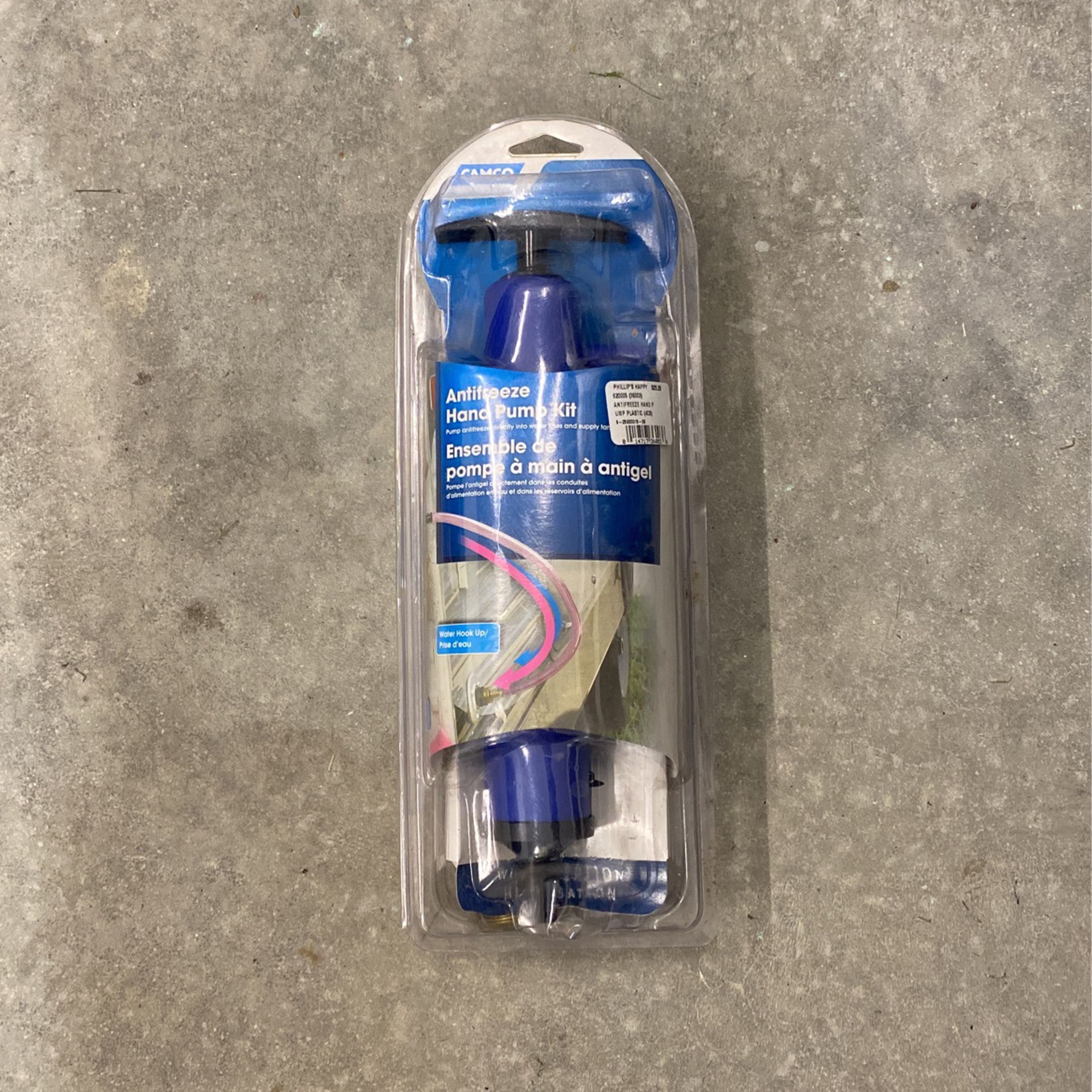 Anti-Freeze Hand Pump Kit Camco + FREE Anti Freeze 