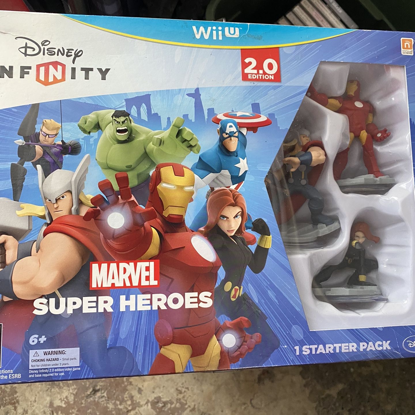 Marvel superheroes for the Wii U game