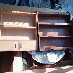 Wooden Wall Shelves X5