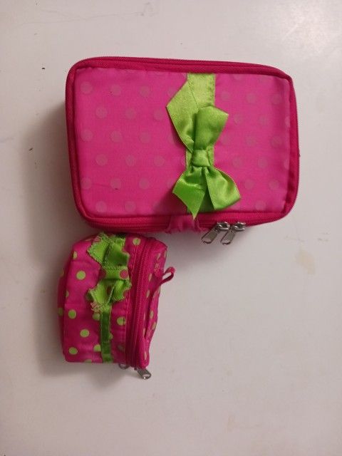 Our Generation 18" Doll Travel Luggage Suitcase Toiletry Bag For American Girl