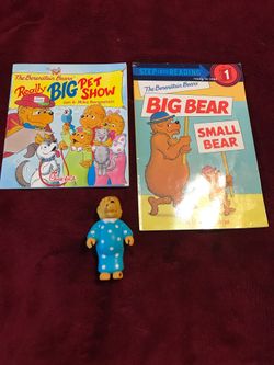 Berenstain Bear book and toy