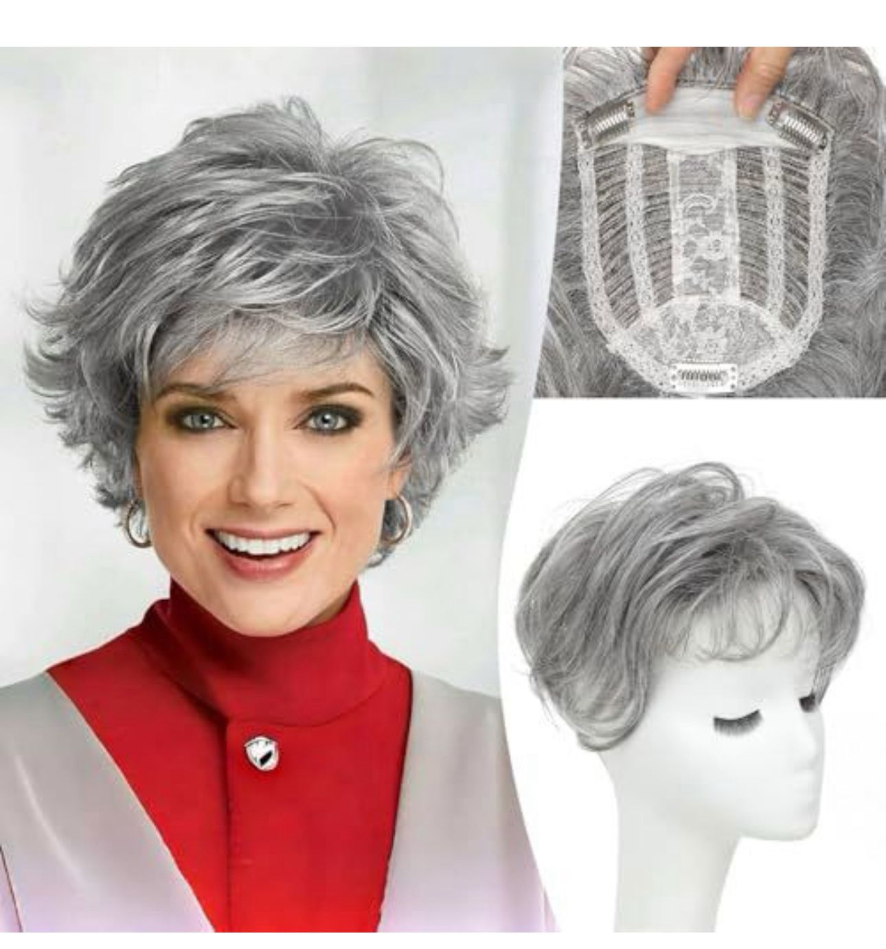 Grey Hair Topper