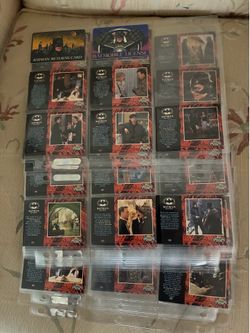 1992 Batman Returns 100 card series trading cards
