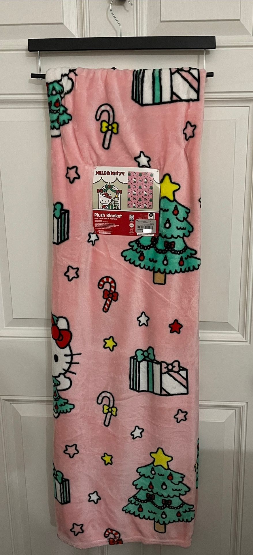 Hello Kitty Christmas Twin Size Blanket