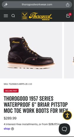 Thorogood  Moc Toe  Work Boots 10.5 EE