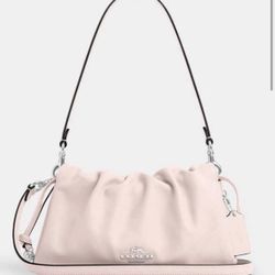 coach faye pink bag