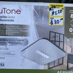 Ventilation Fan/Dimmable LED Light