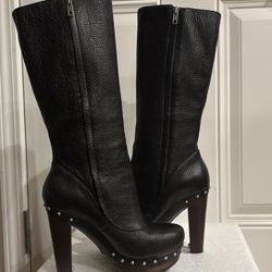 Black UGG Cosima Platform Boots 