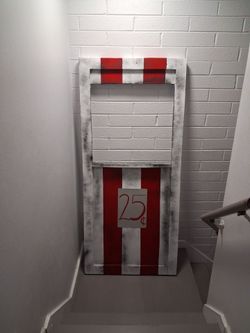 Ticket booth front