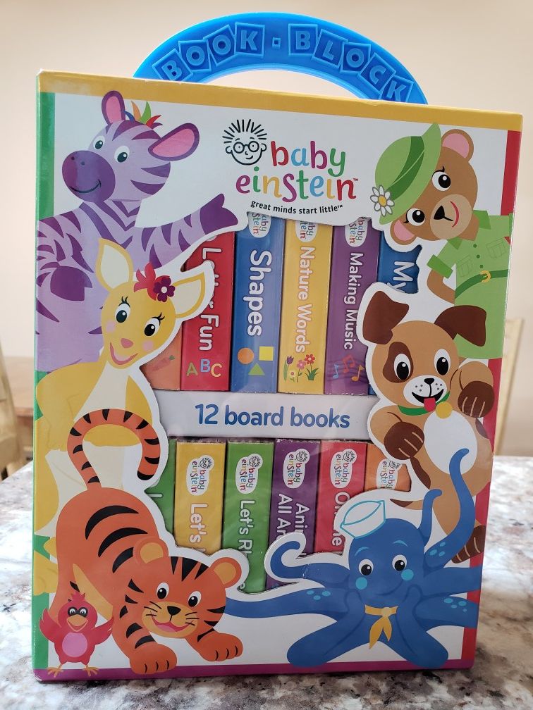 Baby Einstein Box of 12 Board Books