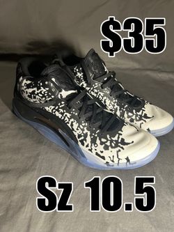 Used Jordan Black And White Sz 12 Men’s Basketball