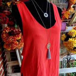 Lumiere Orange Tank