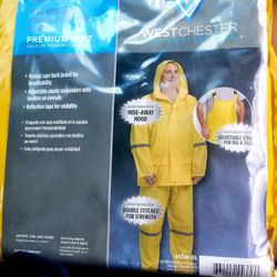 Premium Rain Suit. Poncho!