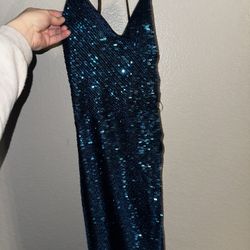 Sparkly Blue Dress