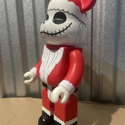  Christmas Jack Skeleton 400% Bearbrick 