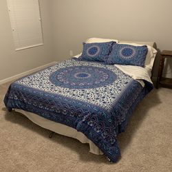 Full/Queen Comforter And Two Standard Shams