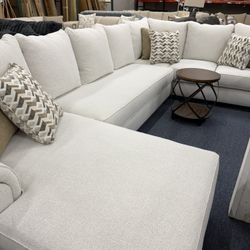 Beautiful New Fabric Sectionals Only @ FURNITURE LOVE 💕 Same Day Delivery 🚚 