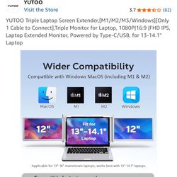 Triple monitor For Laptop (portable)