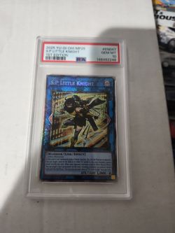 Yugioh sp little knight psa 10