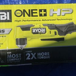 RYOBI ONE+ HP 18V Brushless Cordless Compact 3/8 in. Right Angle Drill