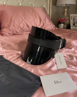 Christian Dior Black Visor – New With Tags