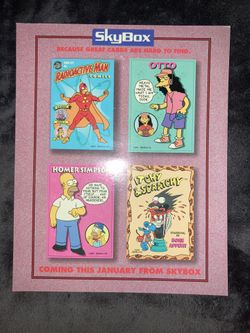 Simpsons Comic Con Cards