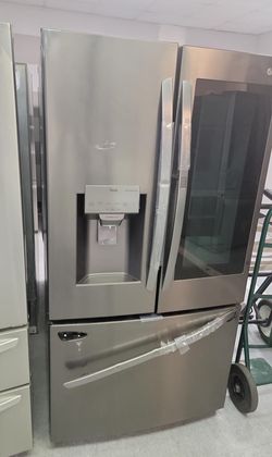 LG 3-Door Stainless Steel Refrigerator
