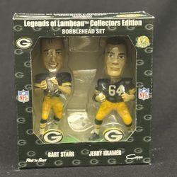Bart Starr/Jerry Kramer Bobble Heads