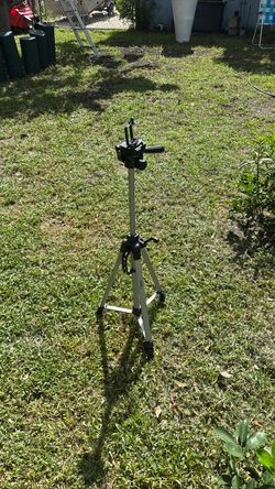 Amazon basic tripod adjustable only use two times .