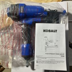 Kobalt Finish Nail Gun