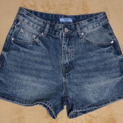 Prada Denim Shorts Womens Size 4-6