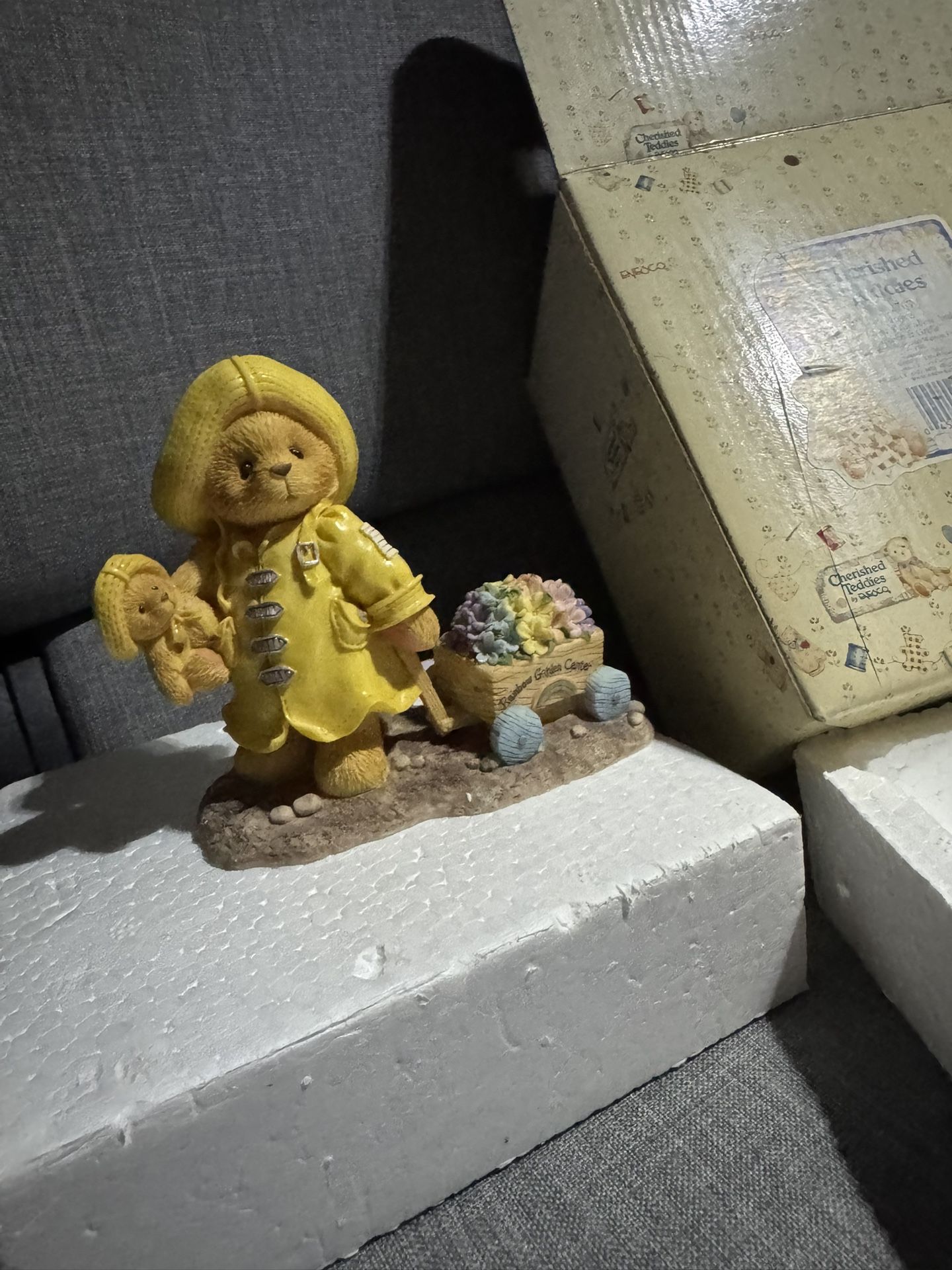 Cherished Teddies Joyce “Plant A Rainbow And Watch It Grow” 1997 Figurine