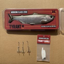 WCZ Tyrant 10 Lite Stalker with bubble and bottom rig hook