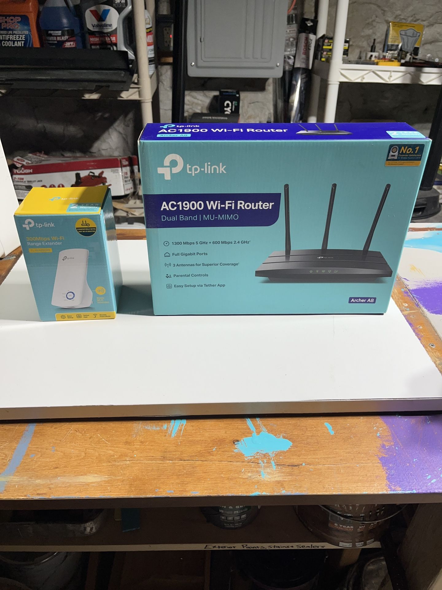 TP Link Router & Extender