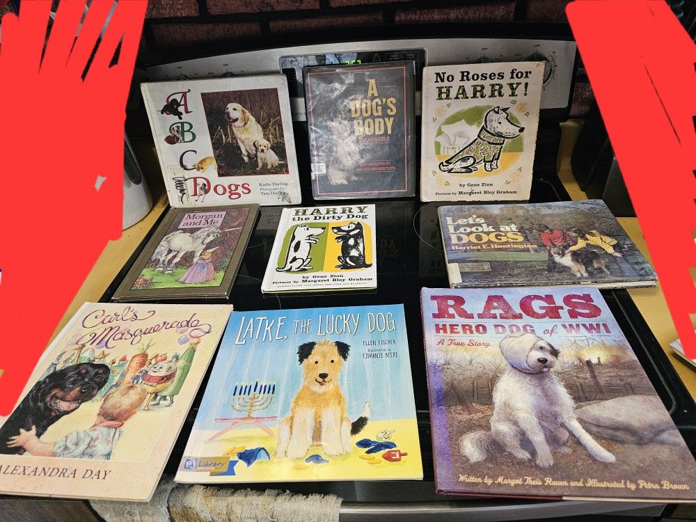 Dog / Horse Themed Books - $1.00/ea