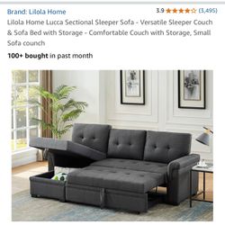 Convertible Sleeper Sofa