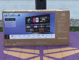48c5 48” Lg smart 4k oled hdr tv