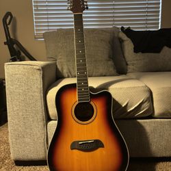 Oscar Schmidt 12 String Acoustic Electric Guitar