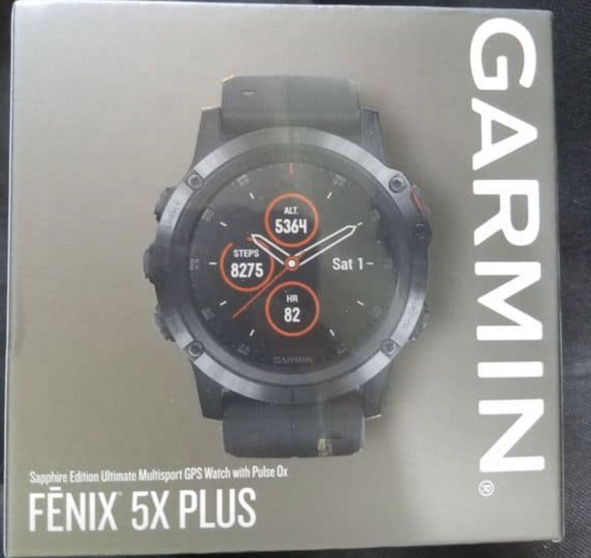 Garmin fenix 5X Plus Sapphire Edition Multi-Sport Watch