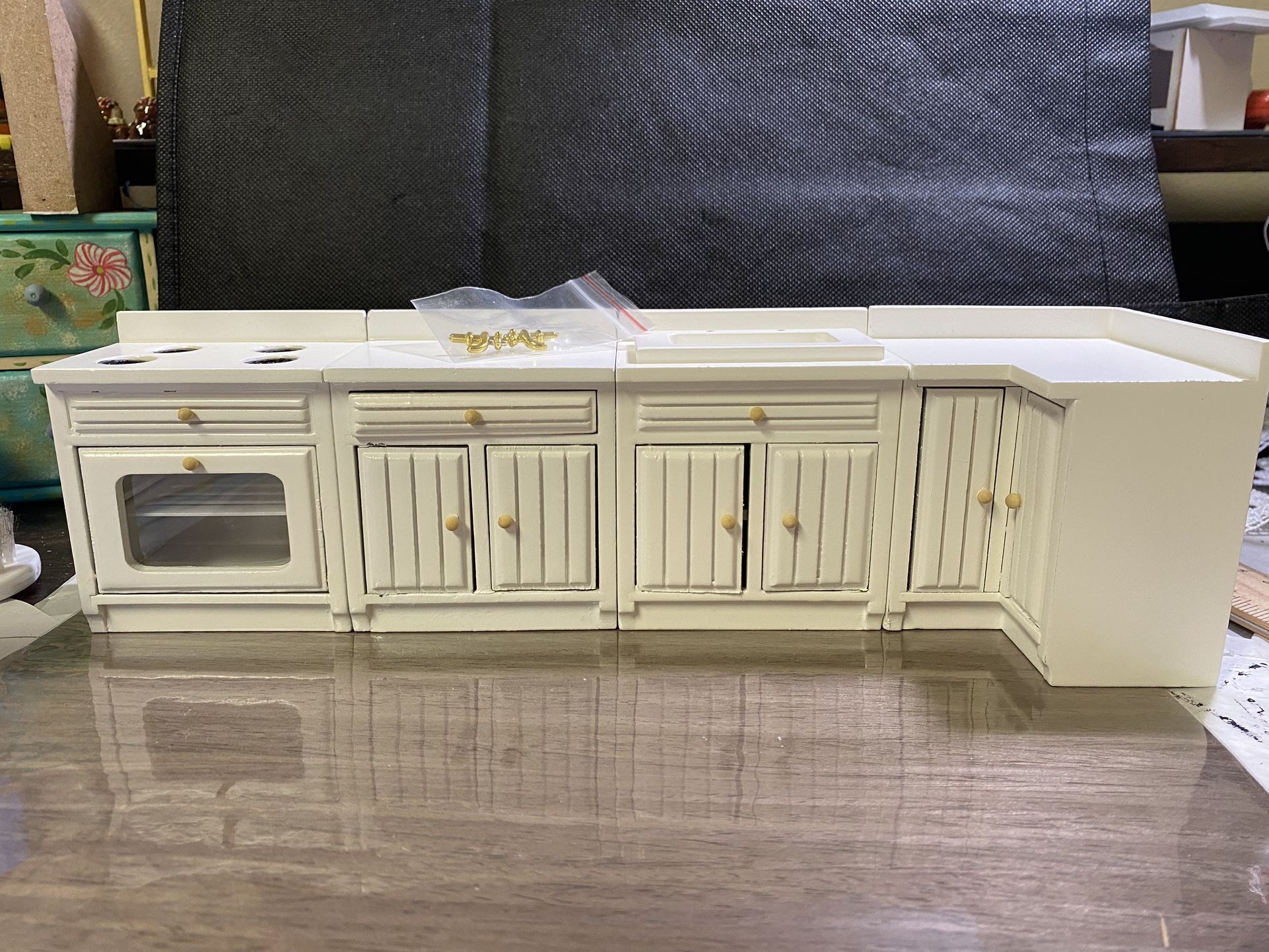 1/12 Scale 4pc Kitchen Set