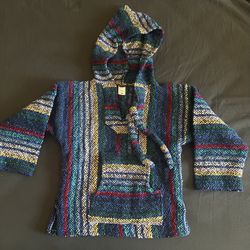 Mexican Poncho/hoodie For Kids