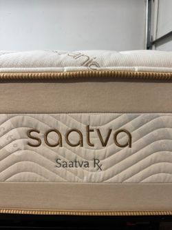 Saatva Rx Split King Mattress - LIKE NEW! Delivery Available