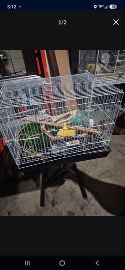 Small bird cage or carry cage