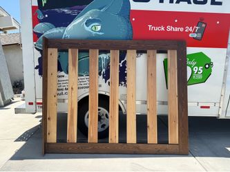 Bed frame : wood