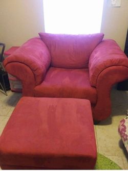 Chair with ottoman-Serious inquiries only