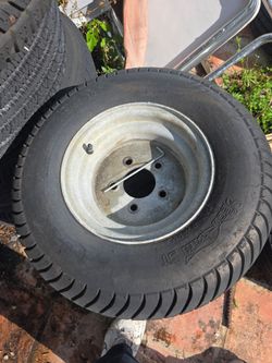 Trailer tires new less than 1 miles towed