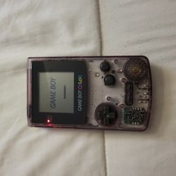 Nintendo GAME BOY COLOR CLEAR PURPLE