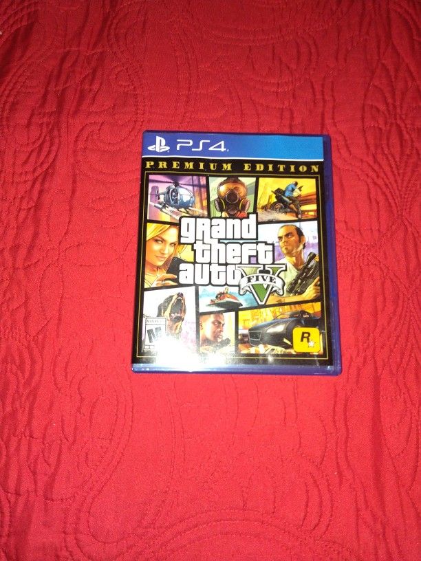 GTA 5 Ps4 Game New