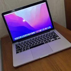 Apple MacBook Pro 13” Retina I5/8GB/256GB SSD $220